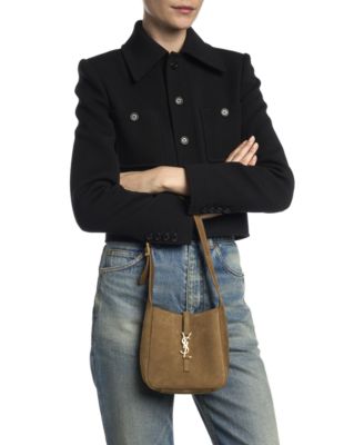 Le 5 à 7 Supple Baby In Grained Leather Shoulder Bag