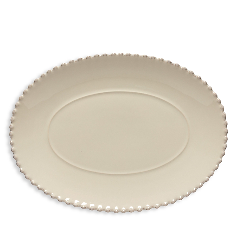 Costa Nova Pearl Cream Oval Serving Platter
