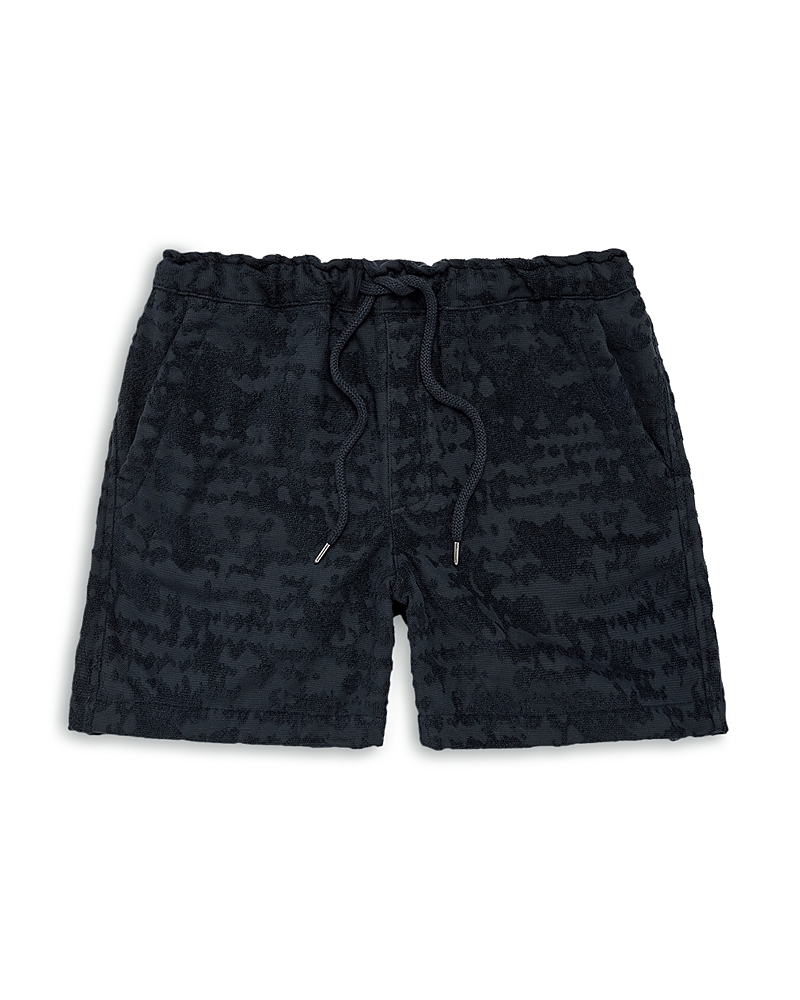 Oas Night Lagoon Terry 5.5 Shorts In Blue