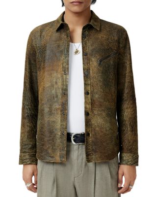 John Varvatos - Kadd Regular Fit Lambskin Shirt Jacket