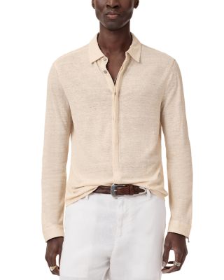 John Varvatos - Carrilho Textured Linen Shirt