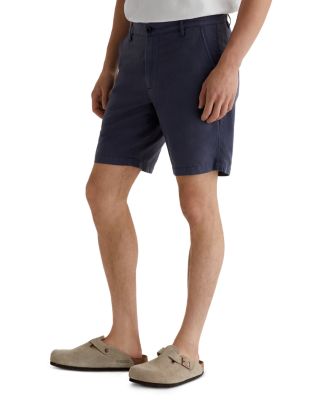 The Wanderer Slim Fit Linen Shorts