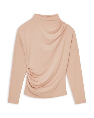 Daisy Draped Long Sleeve Top