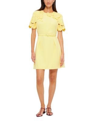 Aurelie Appliqu&amp;eacute; Mini Dress 