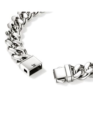 Curb Chain Bracelet in Sterling Silver