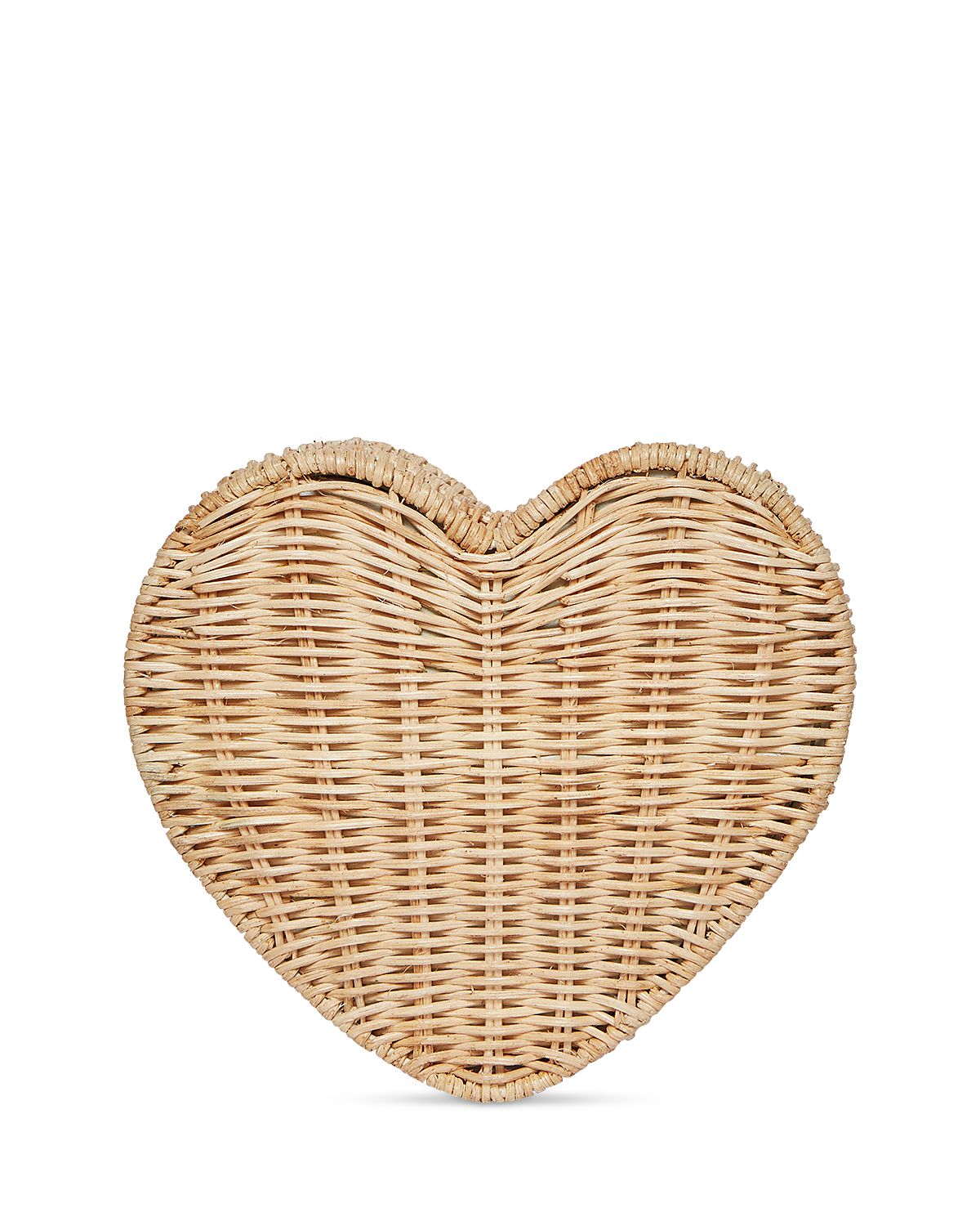 Kayu Sisal Straw Heart Crossbody