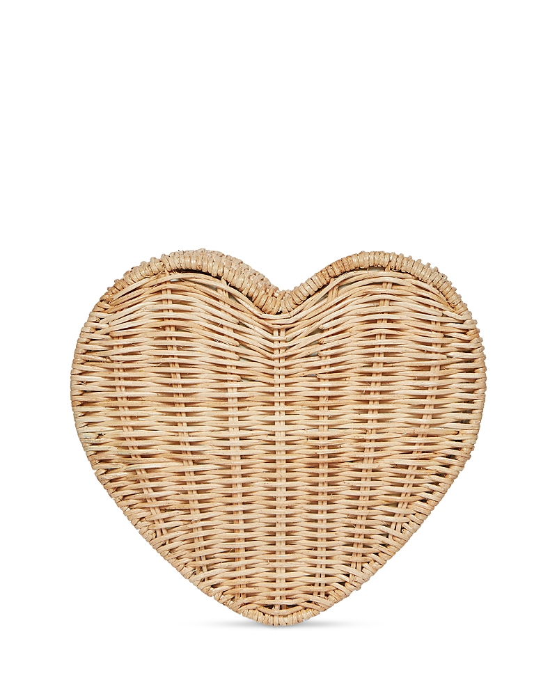 Kayu Sisal Straw Heart Crossbody