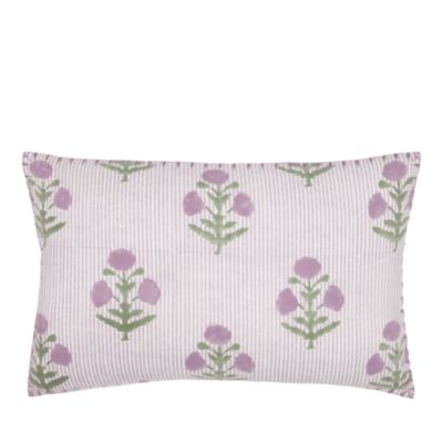 John Robshaw - Lucy Lavender Kidney Pillow with Insert