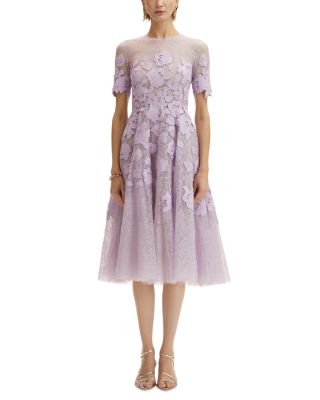 Oscar de la Renta - Guipure Lace Dress