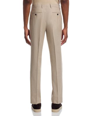 Mayer M&eacute;lange Solid Slim Fit Suit Pants in Soft Tailoring