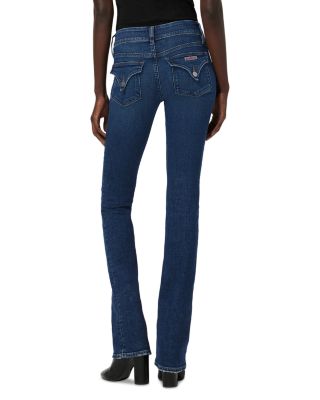 Mid Rise Baby Bootcut Jeans in Obsess