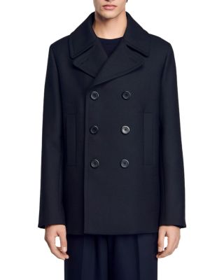 Sandro - Double Breasted Peacoat