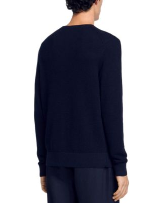 Textured Crewneck Sweater