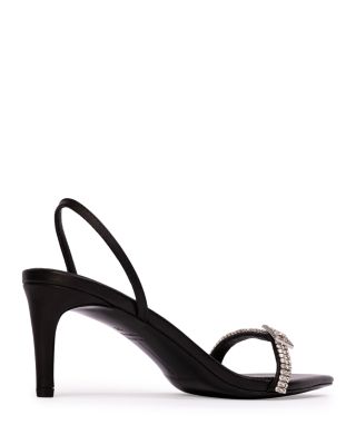 Women's Bowie Crystal Embellished Slingback Sandals 