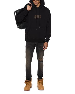 Van Winkle Kingdom Repair Skinny Jeans in Black