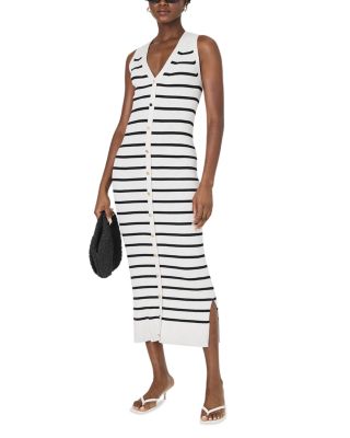 Nadia Striped Knit Dress