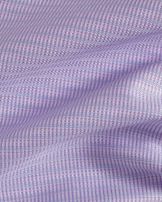 Slim Fit Vertical Dobby Dress Shirt