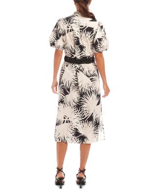 Puff Sleeve Shirt Dress