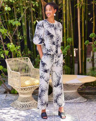 Printed Drawstring Pants