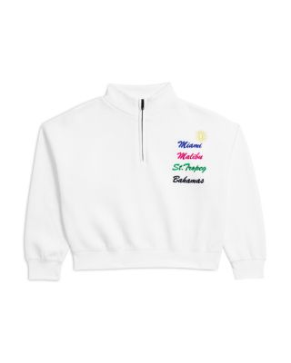 Girls' Destination Quarter Zip Pullover Sweatshirt - Big Kid