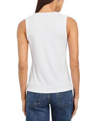 Mayla Sleeveless Henley Top