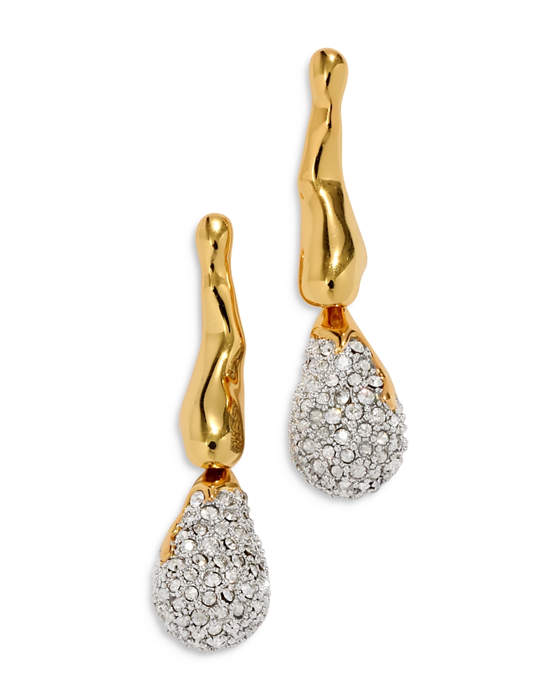 ALEXIS BITTAR SOLANALES CRYSTAL DEWDROP EARRINGS