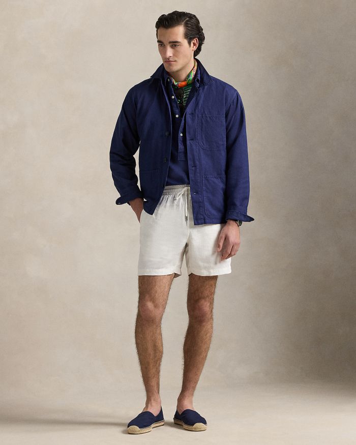 6 Inch Polo Prepster Linen Shorts