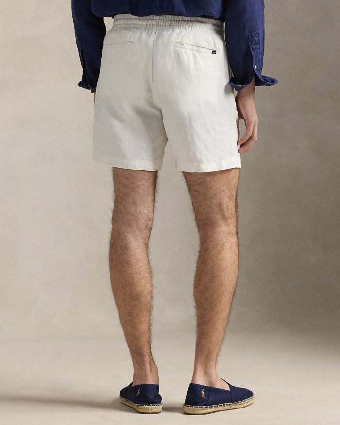 6 Inch Polo Prepster Linen Shorts