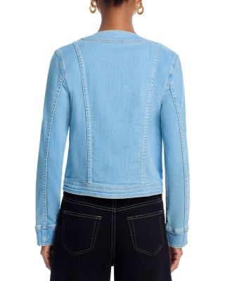 Yari Collarless Denim Jacket