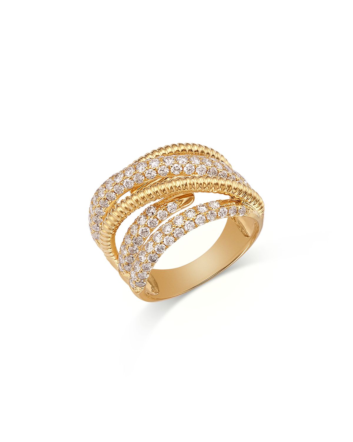 Bloomingdale's Fine Collection Diamond Pave Statement Ring