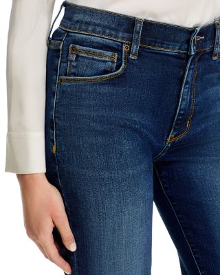 Mika Cropped Jeans in Super Indigo - Exclusive