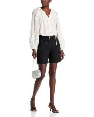 Bali Ruffled Tie Blouse