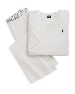 Waffle Knit Pajama Set