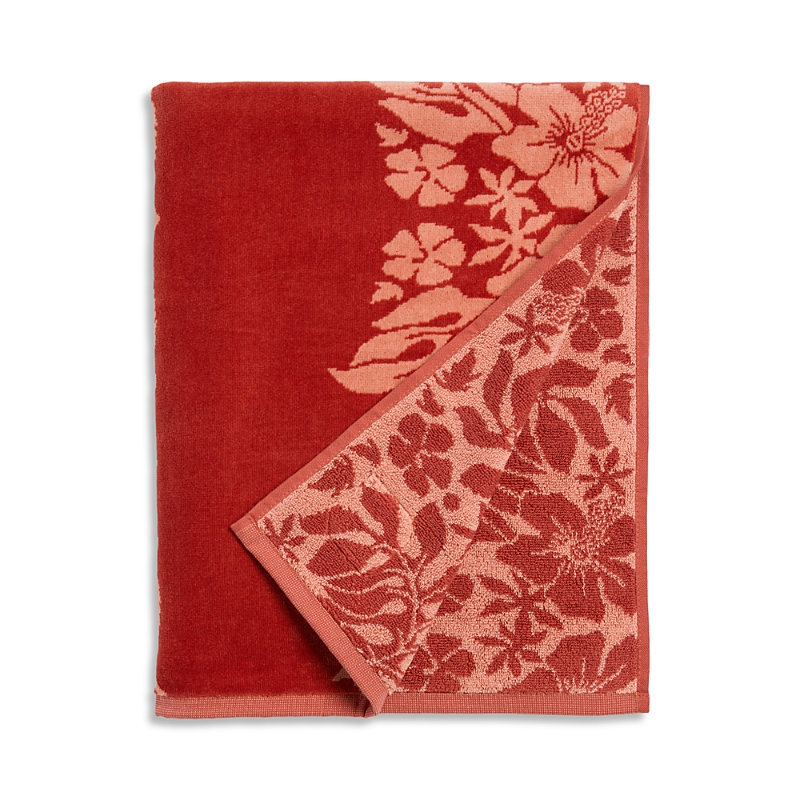 Slowtide Sandy's Beach Towel In Warm Red