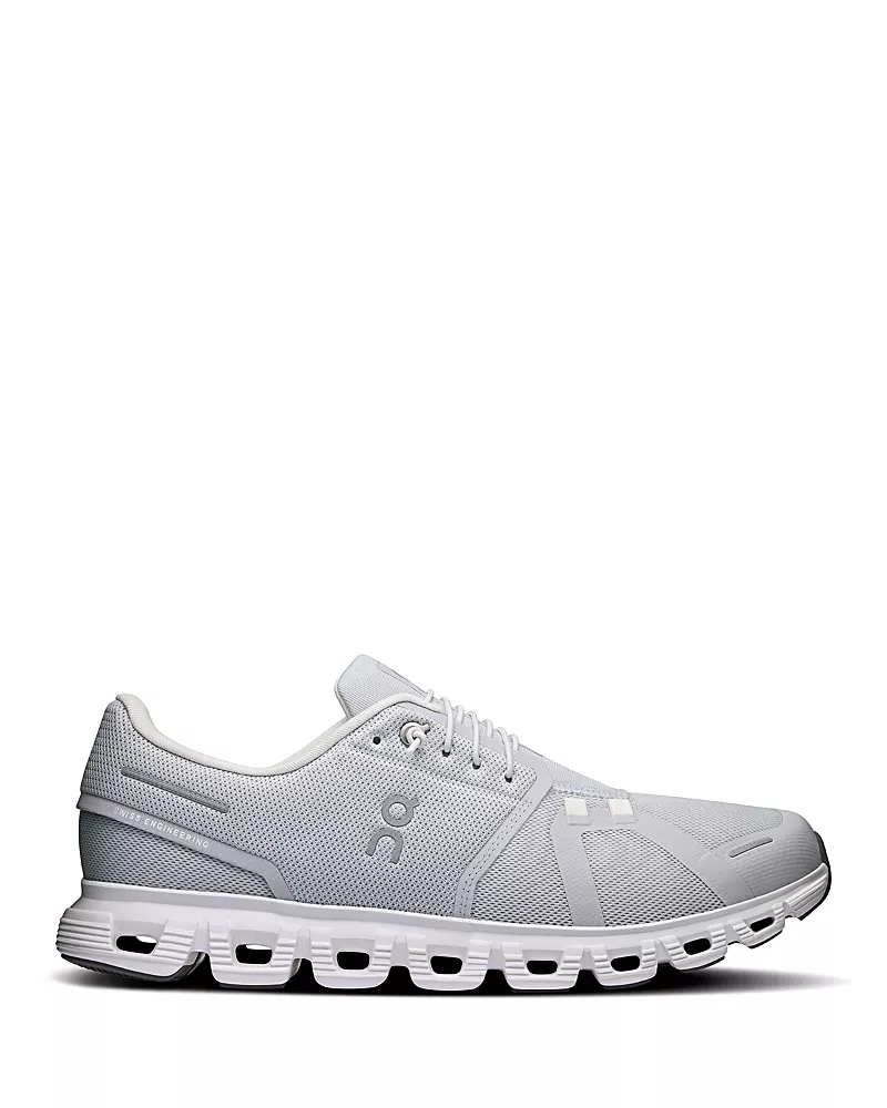 On Men's Cloud 6 Sneakers in Glacier
