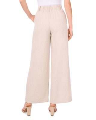 Darted Wide Leg Pants