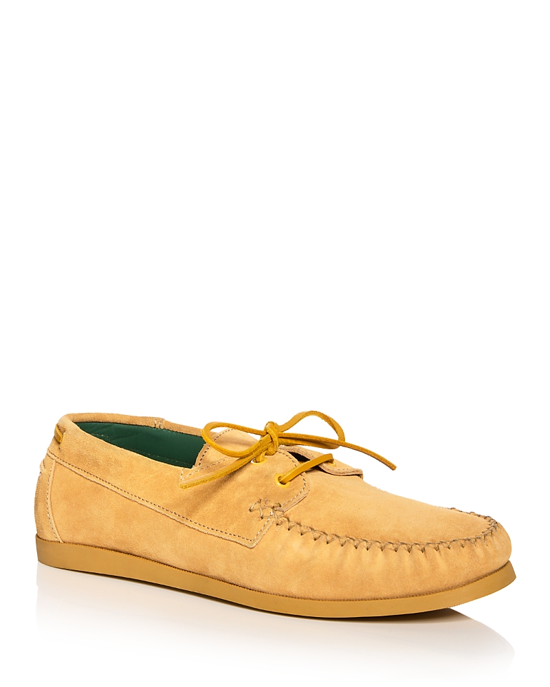 Vinny's Men's Boatman Suede Boat Shoes