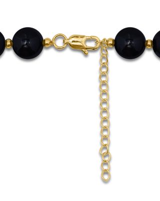 Beads & Cultured Freshwater Pearl Necklace, 16" - Exclusive