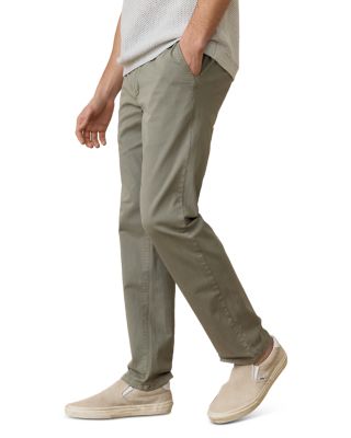 Saturday Slim Straight Fit Twill Chino Pants