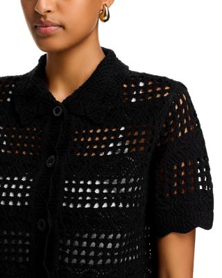 Crochet Knit Shirt - Exclusive