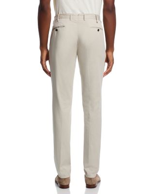 Garment-Dyed Silkochino Slim Fit Pants