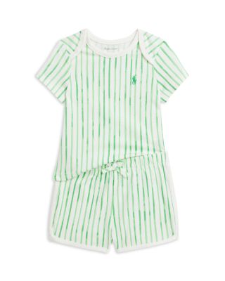 Ralph Lauren - Boys' Striped Cotton Jersey Tee & Short Set - Baby