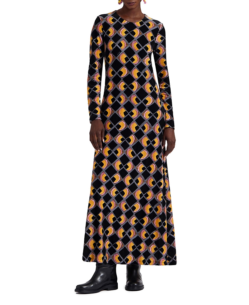 La Doublej Swank Dress In Half-light Black