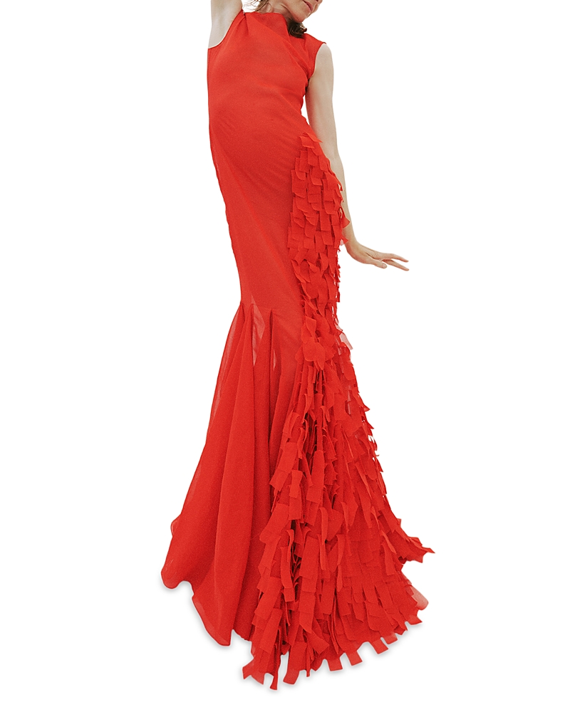 A.W.A.K.E. A. W.A. K.E. MODE ORGANZA GODET DRESS