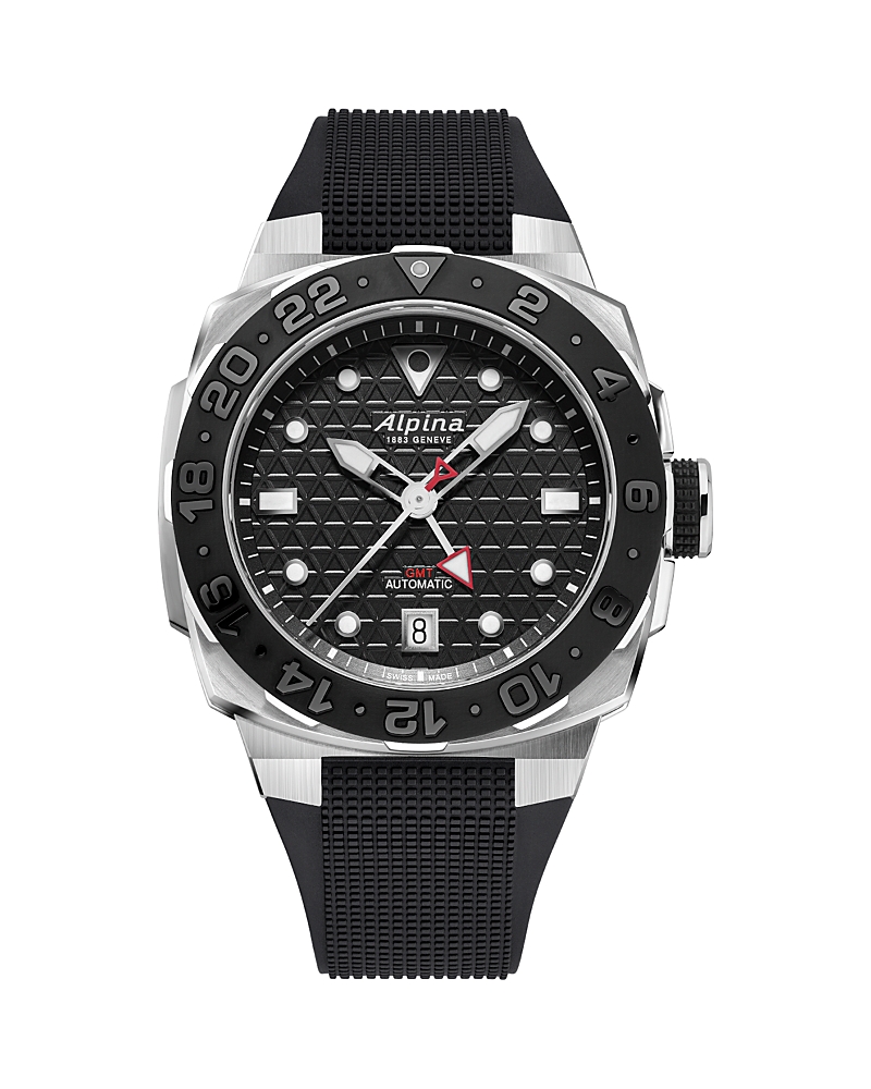 Alpina Seastrong Diver Extreme Automatic 40mm In Black/black
