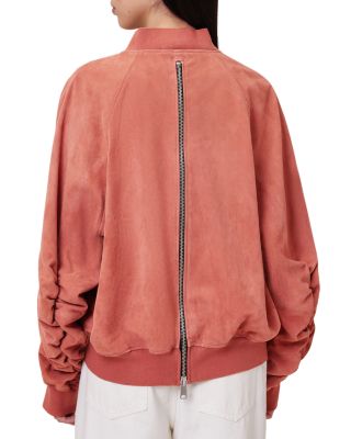 Dana Suede Bomber Jacket
