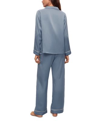 Inez Washable Silk Long Pajama Set