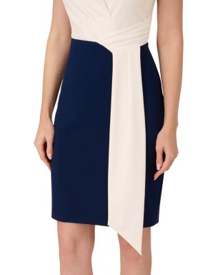Color Block Sheath Dress