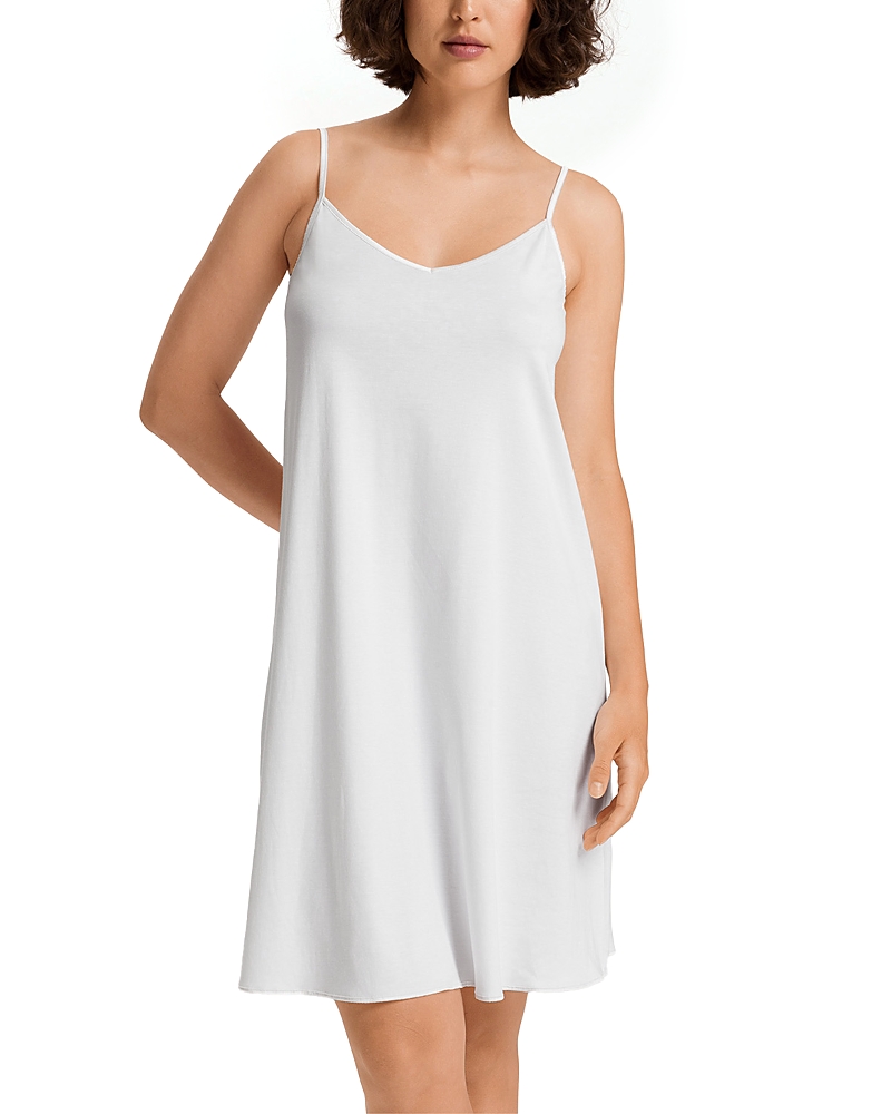 Hanro Cotton Silk Spaghetti Chemise