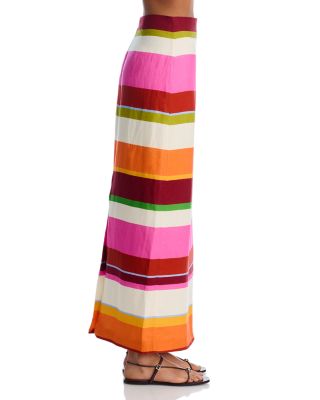 Lori Linen Cropped Top & Bruna Linen Maxi Skirt - Exclusive